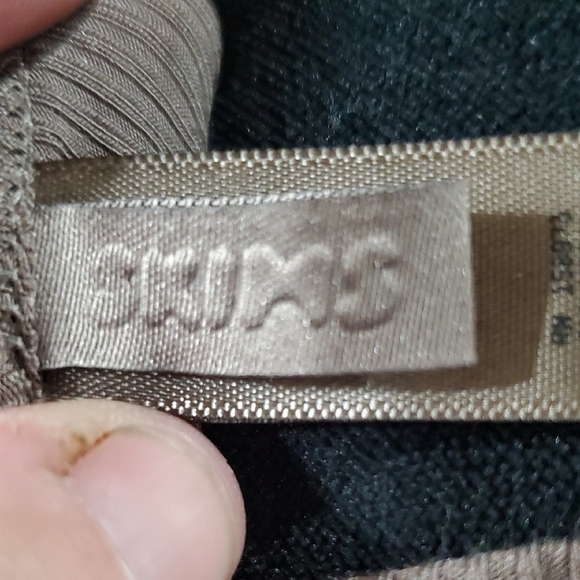 SKIMS Gray Halter Sheath Maxi Dress - Picture 2 of 6